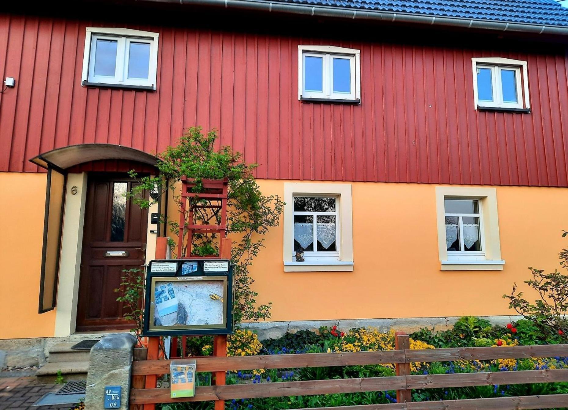 Fewo Dorn Eg Haus Sandsteinliebe Sebnitz Kültér fotó